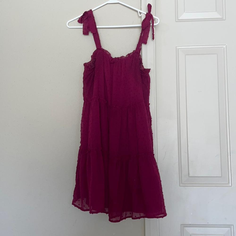 Maroon Medium Trixxi Dress